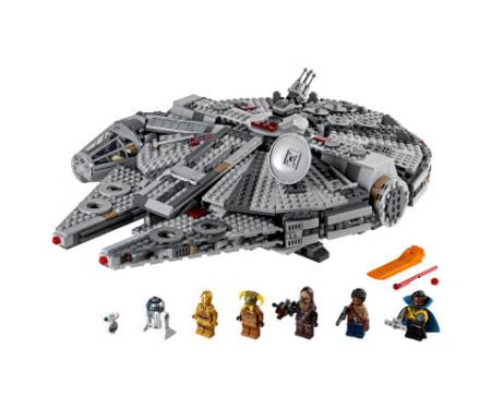 Конструктор LEGO Star Wars Сокіл Тисячоліття 1351 деталь (75257)