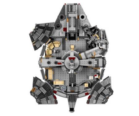 Конструктор LEGO Star Wars Сокіл Тисячоліття 1351 деталь (75257)