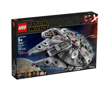 Конструктор LEGO Star Wars Сокіл Тисячоліття 1351 деталь (75257)