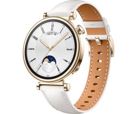 Смарт-годинник Huawei WATCH GT 4 41mm Classic White Leather (55020BJB)