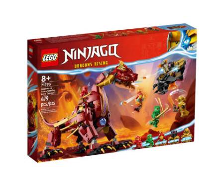 Конструктор LEGO Ninjago Вулканічний Дракон, що трансформує Хітвейва 479 деталей (71793)