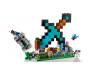 Конструктор LEGO Minecraft Форпост із мечем 427 деталей (21244)