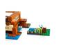 Конструктор LEGO Minecraft Будинок у формі жаби 400 деталей (21256)