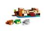 Конструктор LEGO Minecraft Будинок у формі жаби 400 деталей (21256)