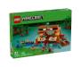 Конструктор LEGO Minecraft Будинок у формі жаби 400 деталей (21256)