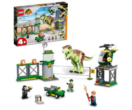 Конструктор LEGO Jurassic World Втеча Тиранозавра 140 деталей (76944)