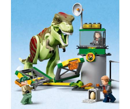 Конструктор LEGO Jurassic World Втеча Тиранозавра 140 деталей (76944)