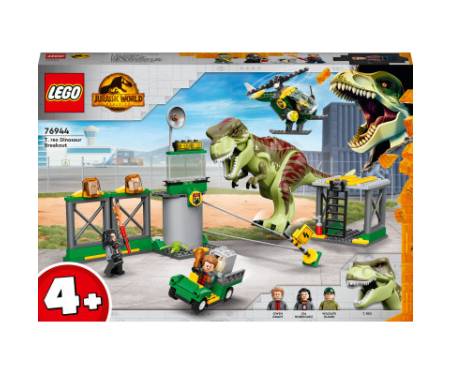 Конструктор LEGO Jurassic World Втеча Тиранозавра 140 деталей (76944)
