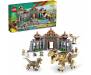 Конструктор LEGO Jurassic World Центр відвідувачів: Атака тиранозавра й раптора 693 деталі (76961)