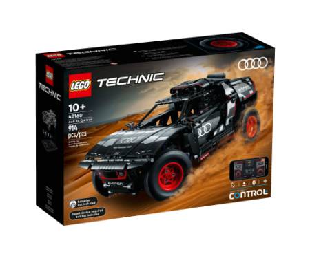 Конструктор LEGO Technic Audi RS Q e-tron 914 деталей (42160)