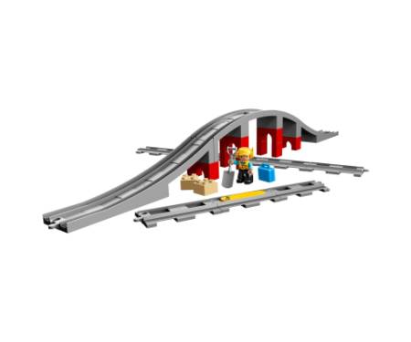 Конструктор LEGO Залізничний міст і рейки (10872)