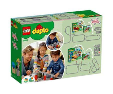 Конструктор LEGO Залізничний міст і рейки (10872)