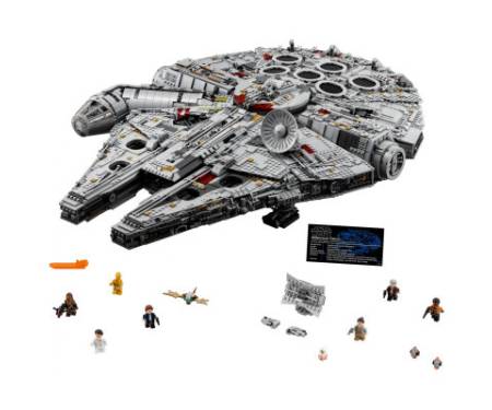 Конструктор LEGO Star Wars Сокол Тысячелетия Millennium Falcon 7541 деталь (75192)