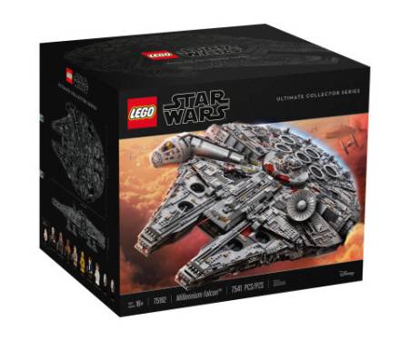 Конструктор LEGO Star Wars Сокол Тысячелетия Millennium Falcon 7541 деталь (75192)