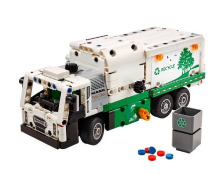 Конструктор LEGO Technic Сміттєвоз Mack LR Electric 503 деталей (42167)