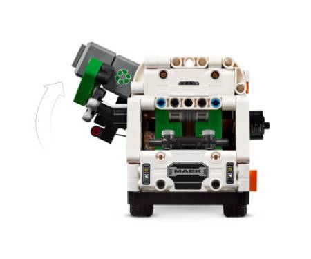 Конструктор LEGO Technic Сміттєвоз Mack LR Electric 503 деталей (42167)