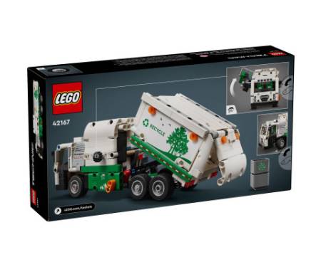 Конструктор LEGO Technic Сміттєвоз Mack LR Electric 503 деталей (42167)