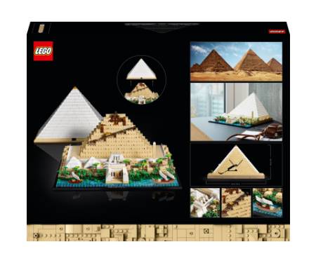 Конструктор LEGO Architecture Піраміда Хеопса (21058)