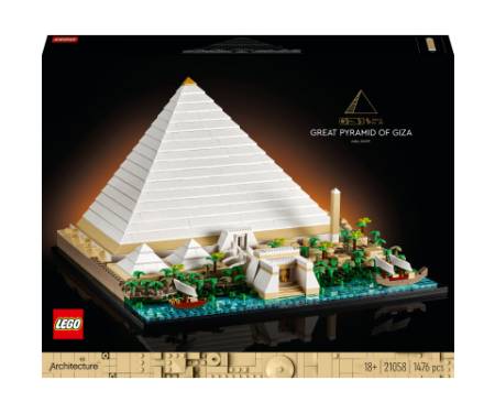 Конструктор LEGO Architecture Піраміда Хеопса (21058)