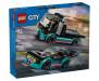Конструктор LEGO City Автомобіль для перегонів й автовоз 328 деталей (60406)
