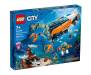 Конструктор LEGO City Глибоководний дослідницький підводний човен 842 деталей (60379)