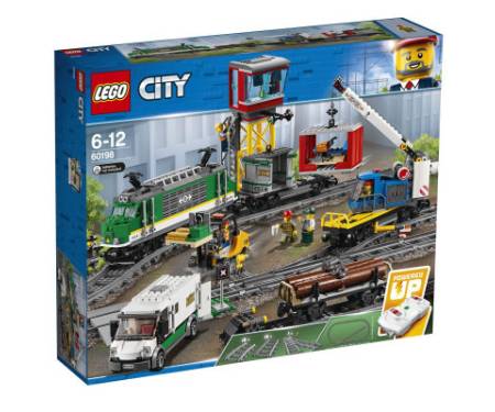 Конструктор LEGO CITY Вантажний потяг (60198)