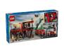 Конструктор LEGO City Пожежне депо з пожежною машиною 843 деталей (60414)