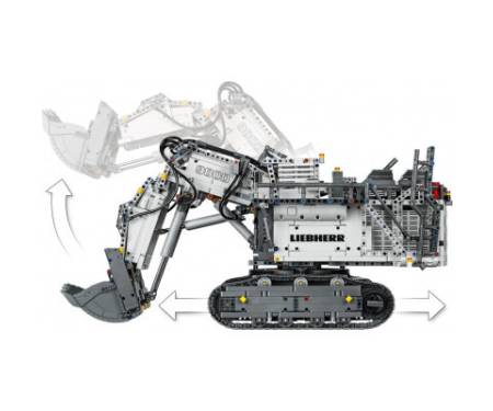 Конструктор LEGO Technic Ескаватор Liebherr R 9800 (42100)