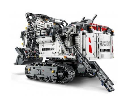 Конструктор LEGO Technic Ескаватор Liebherr R 9800 (42100)