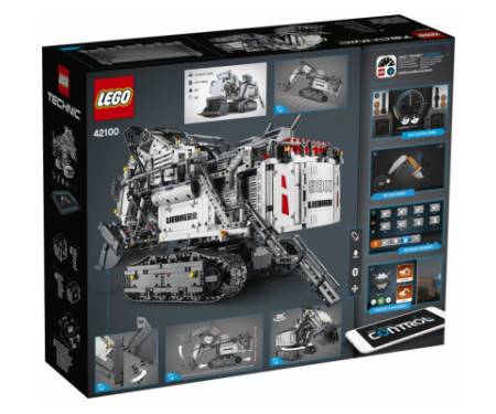 Конструктор LEGO Technic Ескаватор Liebherr R 9800 (42100)