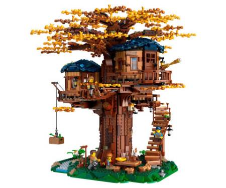 Конструктор LEGO Ideas Будинок на дереві 3036 деталей (21318)