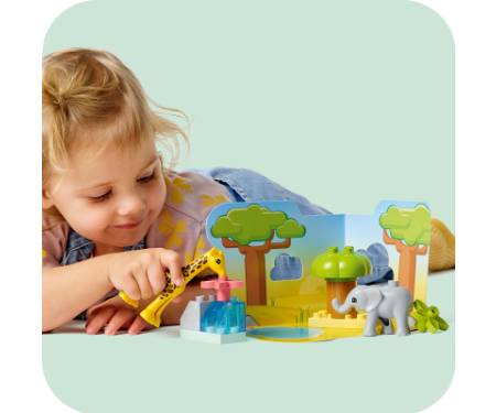 Конструктор LEGO DUPLO Town Дикі тварини Африки 10 деталей (10971)