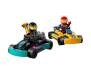 Конструктор LEGO City Картинг і гонщики 99 деталей (60400)