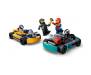 Конструктор LEGO City Картинг і гонщики 99 деталей (60400)