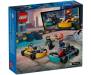 Конструктор LEGO City Картинг і гонщики 99 деталей (60400)