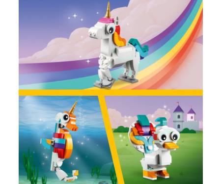 Конструктор LEGO Creator Магічний єдиноріг 145 деталей (31140)