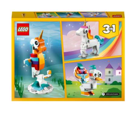Конструктор LEGO Creator Магічний єдиноріг 145 деталей (31140)