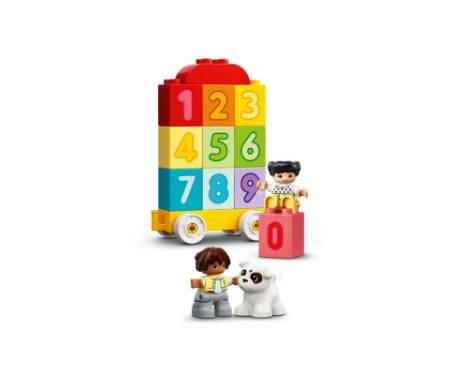 Конструктор LEGO Duplo Потяг із цифрами — вчимося рахувати 23 деталі (10954)