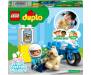 Конструктор LEGO DUPLO Town Поліцейський мотоцикл 5 деталей (10967)