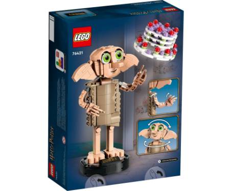 Конструктор LEGO Harry Potter Добі домашній ельф 1199 елементів (76421)