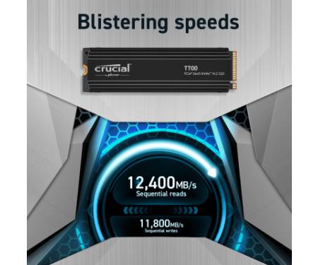Накопичувач SSD M.2 2280 1TB T700 Micron (CT1000T700SSD5)