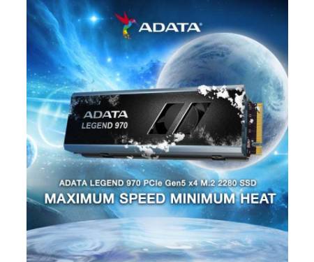 Накопичувач SSD M.2 2280 1TB ADATA (SLEG-970-1000GCI)