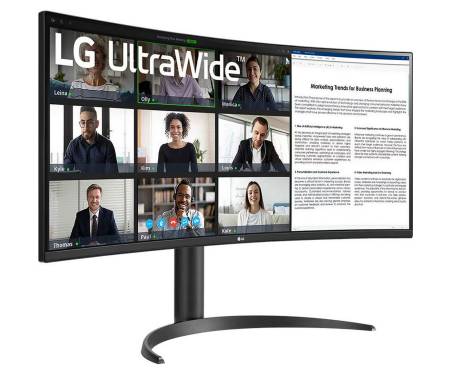 Монитор LG Ultrawide 34WR55QC-B