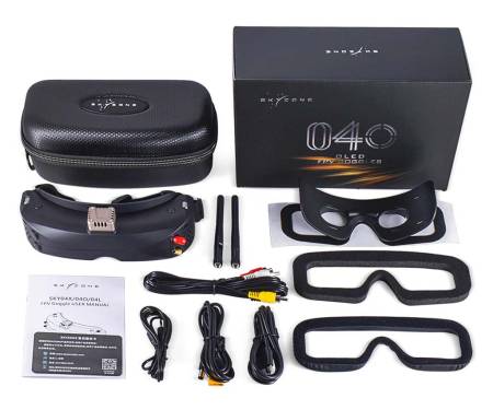 FPV очки SKYZONE SKY04O PRO Black (SKY04OPRO)