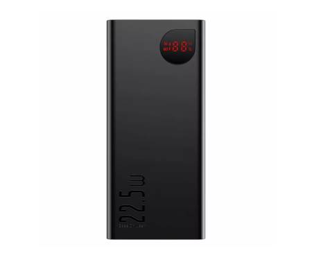 Power Bank Baseus Adaman Digital Display Fast Charge Power Bank 40000mAh 22.5W Black (PPAD020101) 1