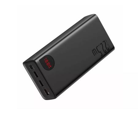 Power Bank Baseus Adaman Digital Display Fast Charge Power Bank 40000mAh 22.5W Black (PPAD020101) 2