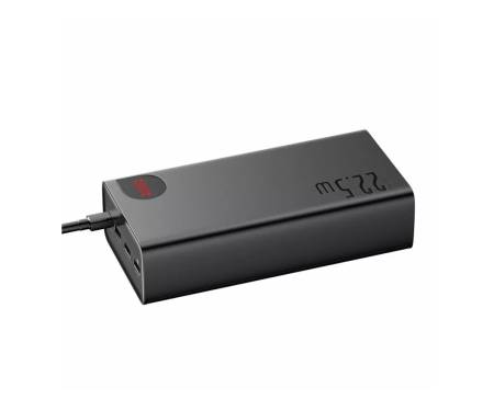 Power Bank Baseus Adaman Digital Display Fast Charge Power Bank 40000mAh 22.5W Black (PPAD020101) 3