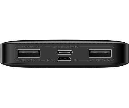 Power Bank Baseus Bipow Overseas 15W 10000mAh Black (PPBD050001) 3