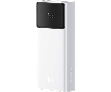 Power Bank Baseus Star Lord Digital Display 20000mAh 65W White (P10022906213-00) 1