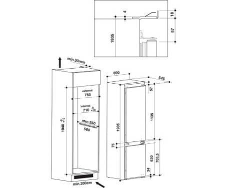 Холодильник Whirlpool SP40802EU